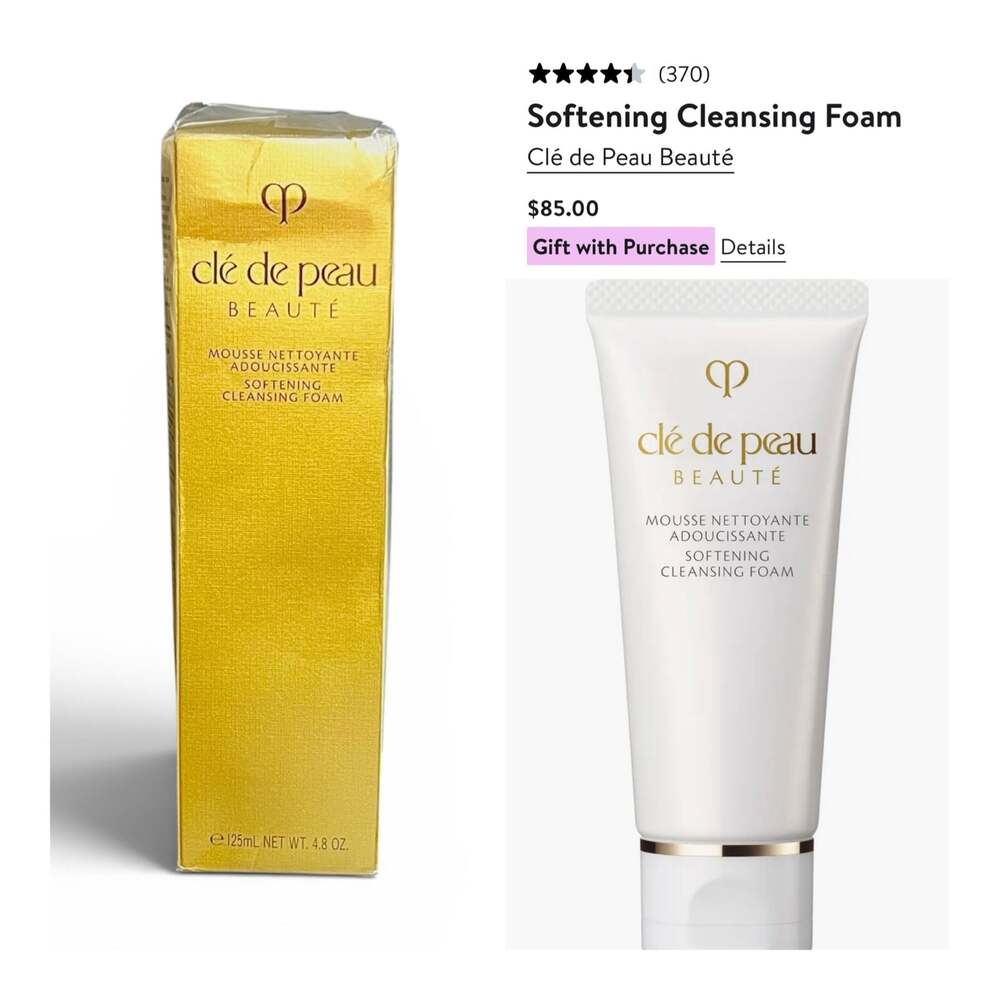 Clé de Peau Beauté Softening Cleansing Foam 4.8 oz. New and sealed!